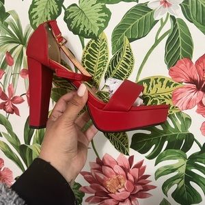Red Stylish Heels
